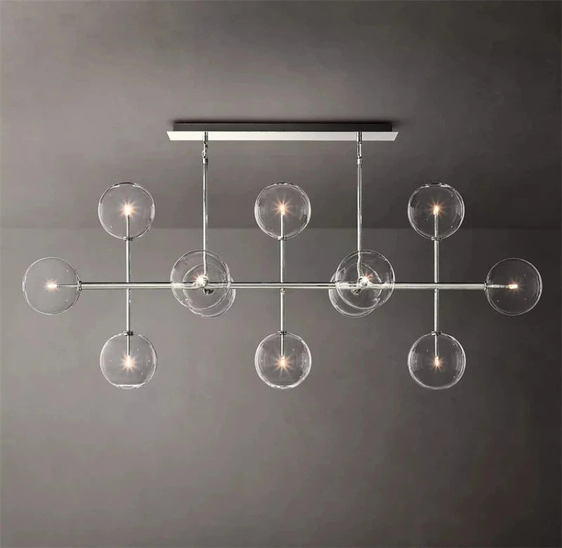 Lustre en Cristal Haut de Gamme "Minimaliste luxueux"