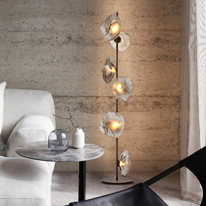 Lampadaire Design Sculptural Artisanal et Contemporain