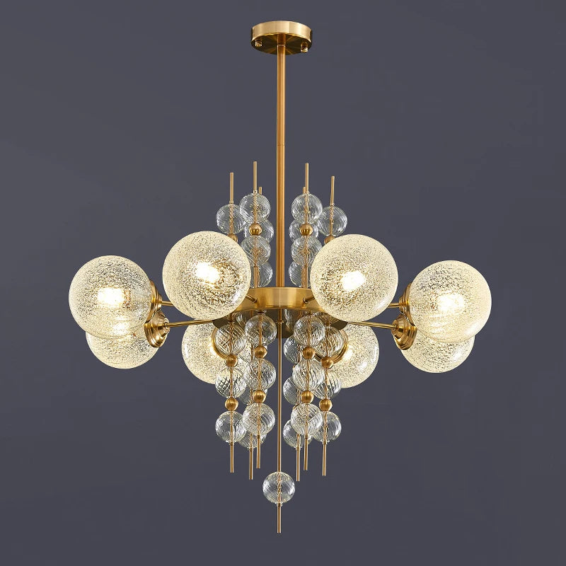 Lustre Moderne Doré "Creative Luxury"