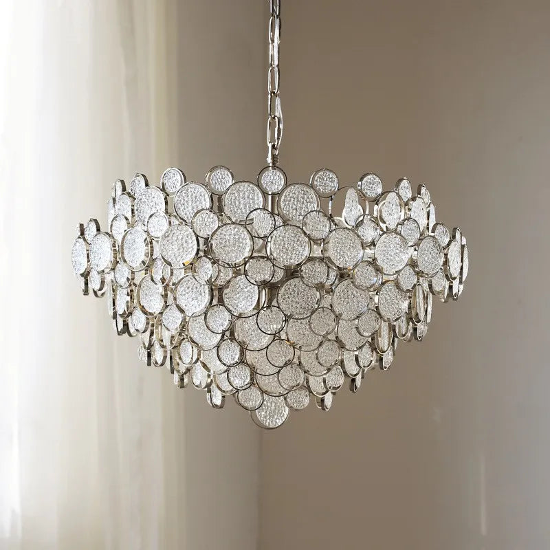 Lustre en Cristal "Galaxie Lumineuse"