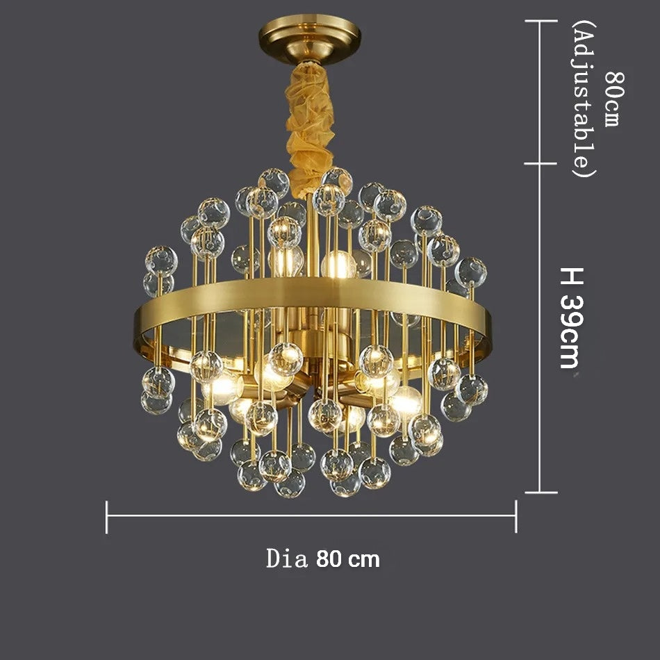 Lustre Cristal "Luxe Cristallin"