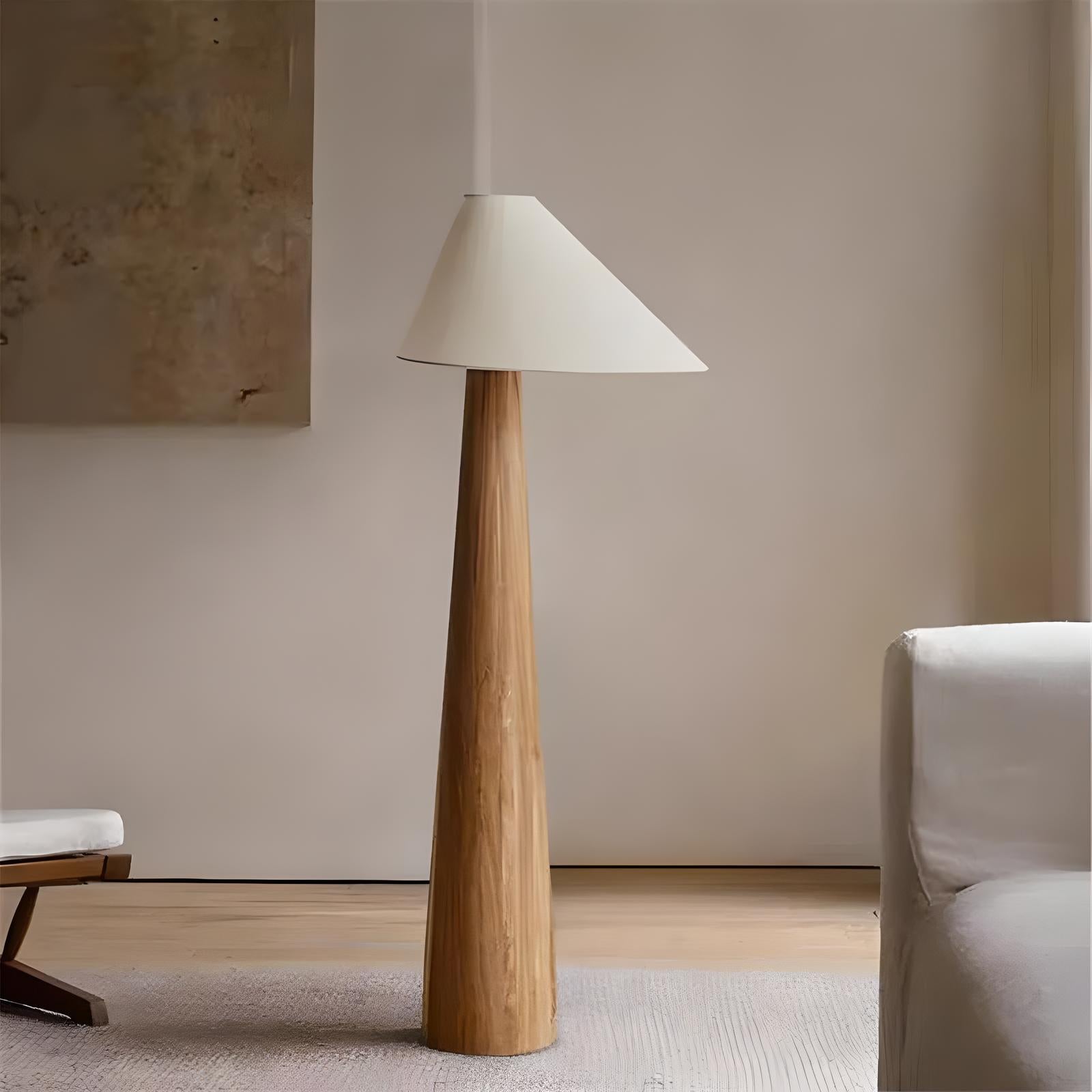 Lampadaire en Bois Design "Chêne Japonais"