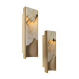 applique murale en marbre haut de gamme laiton