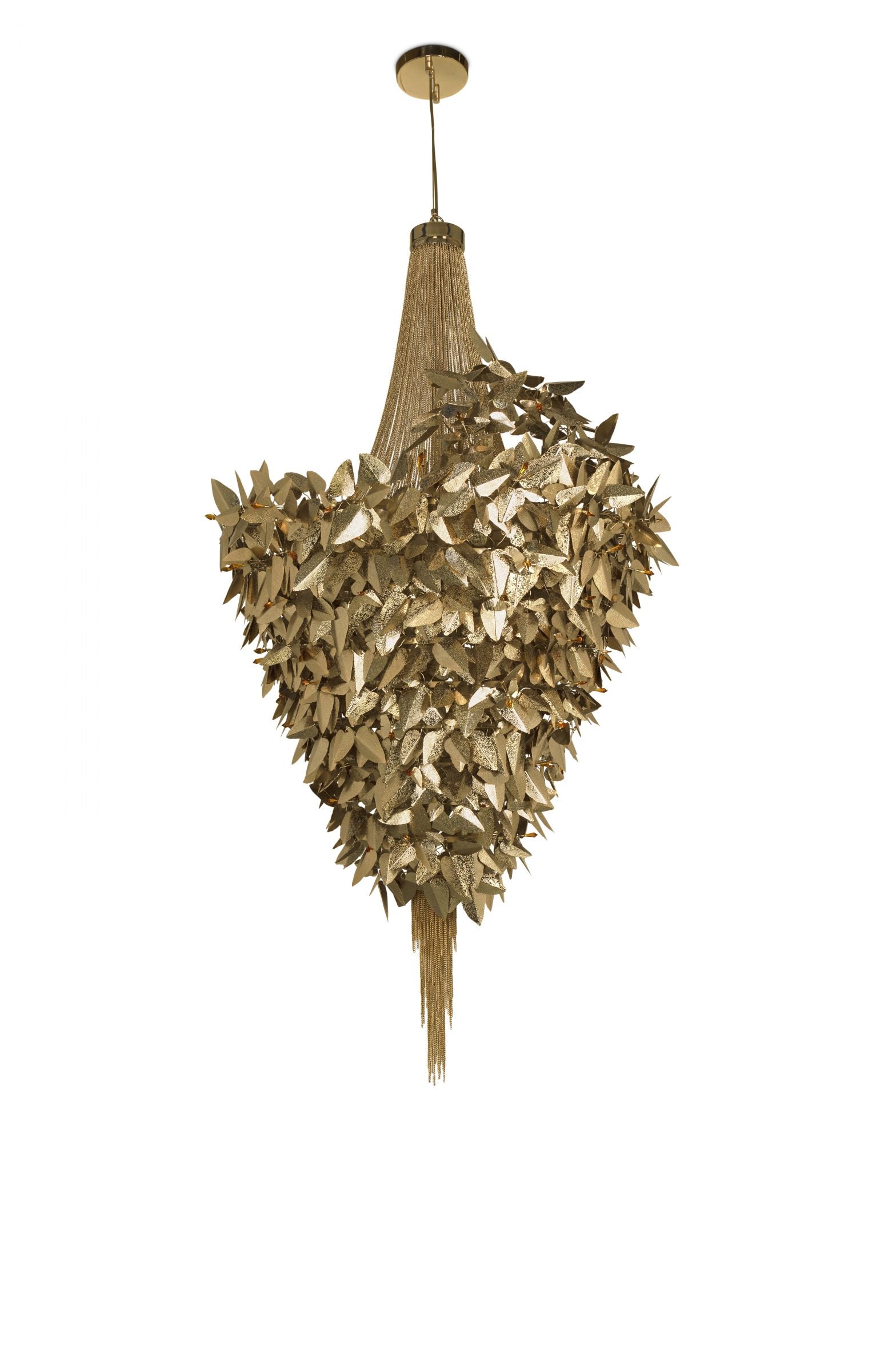 Lustre de luxe en laiton