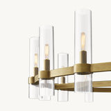Lustre Rond en Acier Trianon 91cm
