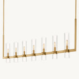 Lustre Linéaire en Acier Trianon 150cm