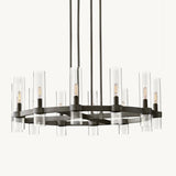 Lustre Rond en Acier Trianon 91cm