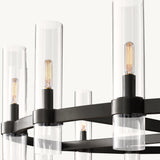 Lustre Rond en Acier Trianon 122cm