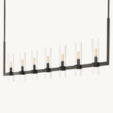 Lustre Linéaire en Acier Trianon 150cm