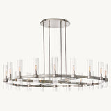 Lustre Rond en Acier Trianon 152cm