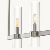 Lustre Linéaire en Acier Trianon 180cm