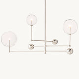 Lustre à Trois Bras en Verre Vauban 117cm