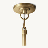 Lustre Rond Crystal Snow 122cm