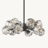 Lustre Rond Crystal Snow 61cm
