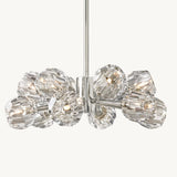 Lustre Rond Crystal Snow 61cm