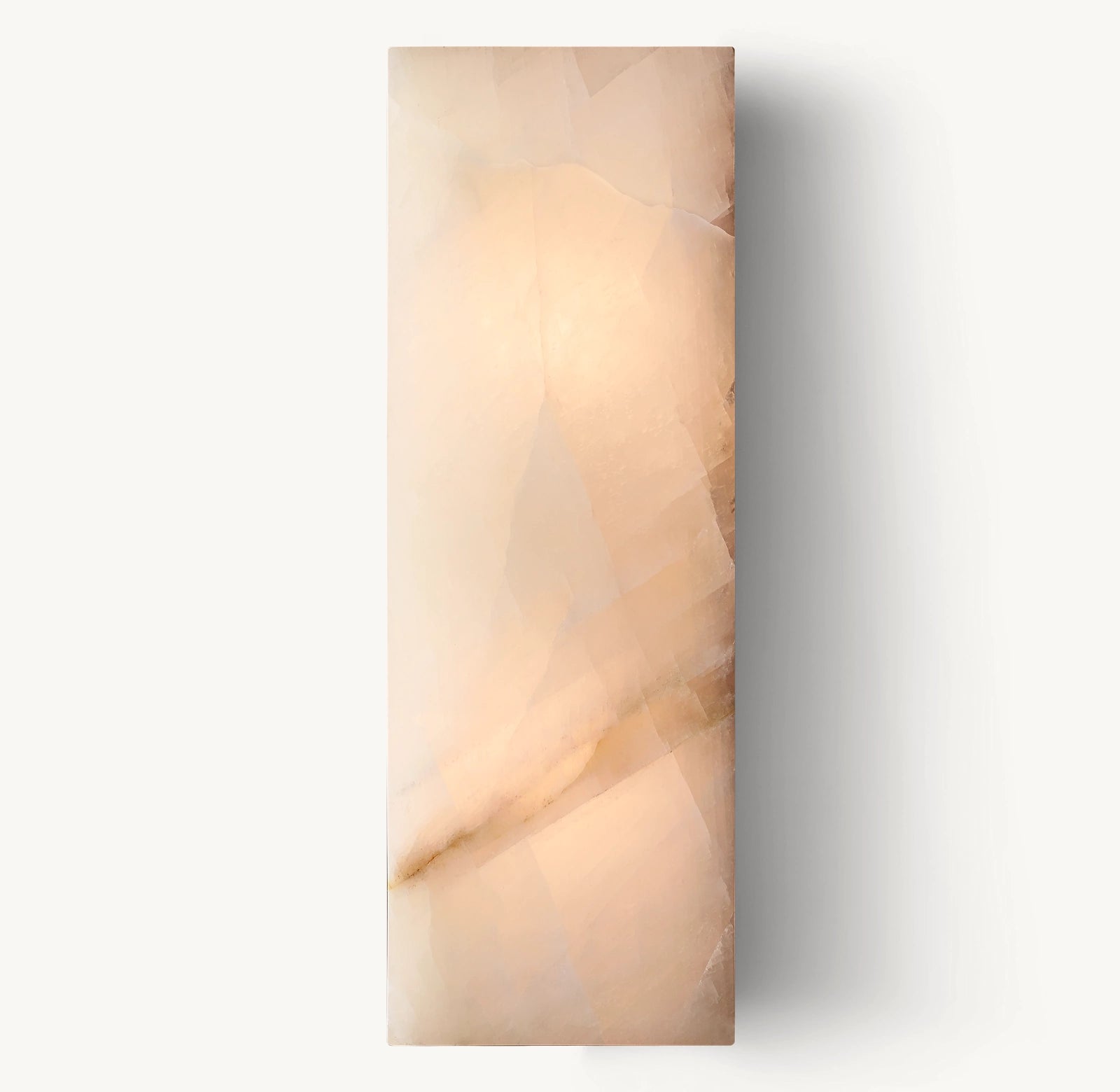 Applique Murale Haut de Gamme en Calcite "Opalys"