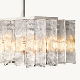 Lustre Rectangulaire en Verre Orsay 124cm