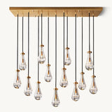 Lustre Rectangulaire Déluge 137cm