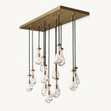 Lustre Rectangulaire Déluge 137cm