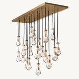 Lustre Rectangulaire Déluge 183cm