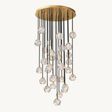 Lustre En Grappe Crystal Snow 76cm
