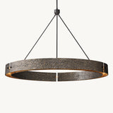 Lustre Rond en Laiton Élysée 152cm