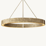 Lustre Rond en Laiton Élysée 152cm