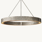Lustre Rond en Laiton Élysée 152cm