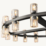 Lustre Rond Rouage 122cm