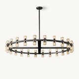 Lustre Rond Rouage 122cm
