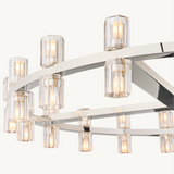 Lustre Rond Rouage 91cm
