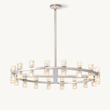 Lustre Rond Rouage 91cm
