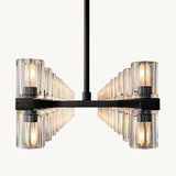 Lustre Rectangulaire Rouage 183cm