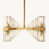 Lustre Rectangulaire Rouage 137cm
