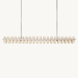 Lustre Rectangulaire Rouage 183cm
