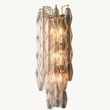 Grande Applique en Verre Transparent Venezia 77cm