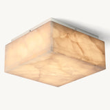 Plafonnier Carré Opale 36cm