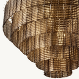 Lustre Rond en Verre Fumé Impérial 104cm