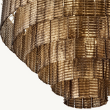 Lustre Rond en Verre Fumé Impérial 104cm