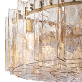 Lustre Rond en Verre Orsay 122cm