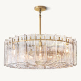 Lustre Rond en Verre Orsay 122cm