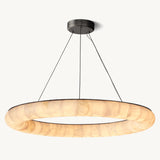 Lustre Rond Opale 104cm