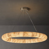 Lustre Rond Opale 104cm