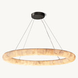 Lustre Rond Opale 155cm
