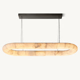 Lustre Ovale Opale 145cm