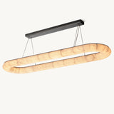 Lustre Ovale Opale 188cm