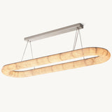 Lustre Ovale Opale 188cm