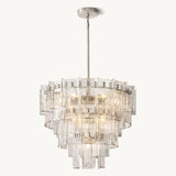 Lustre Rond à Plusieurs Niveaux en Verre Orsay 91cm