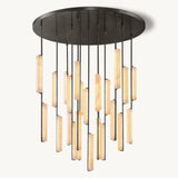 Lustre Bellmont en Albâtre Rond 142cm