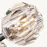 Lustre Rond Crystal Snow 122cm